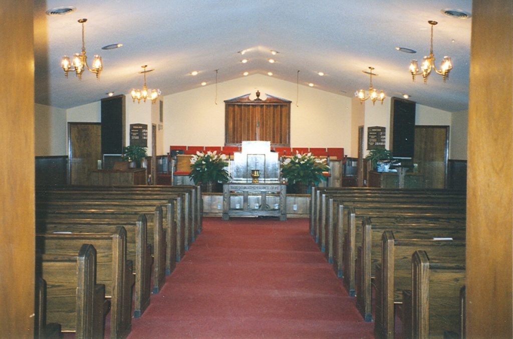 Original Church Sanctuary